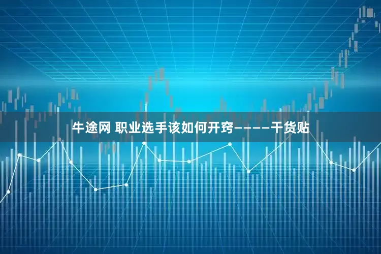 牛途网 职业选手该如何开窍————干货贴