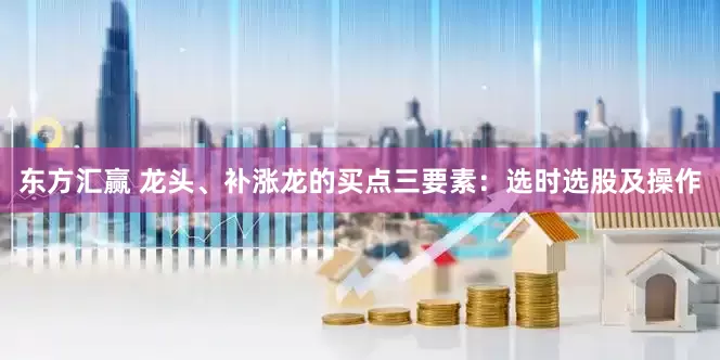 东方汇赢 龙头、补涨龙的买点三要素：选时选股及操作